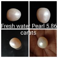 Fresh water Pearl 5.86 carats 