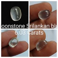 Moonstone Srilankan blue 6.03 Carats
