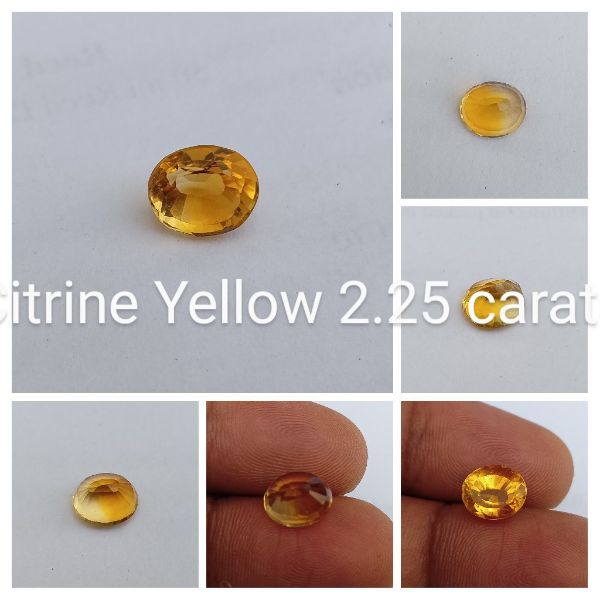 Yellow Citrine 2.25 Carats