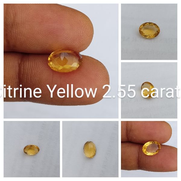 Yellow Citrine 2.55 Carats