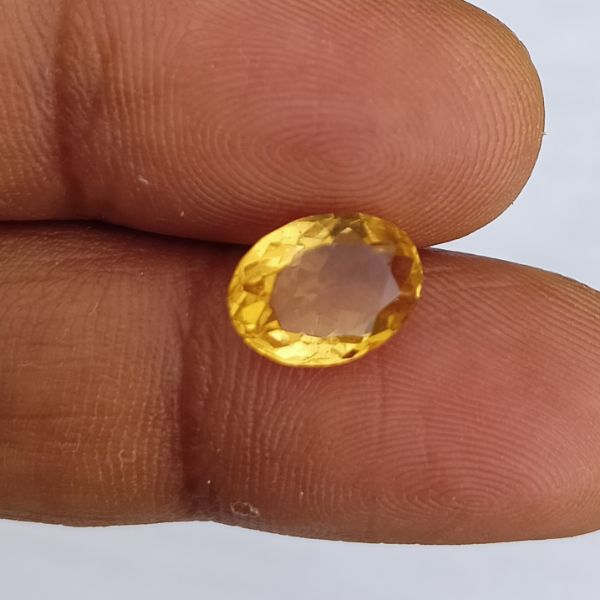 Yellow Citrine 2.55 Carats