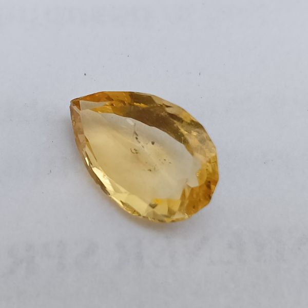 Yellow Citrine 3.6 Carats