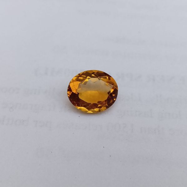 Yellow Citrine 3.9 Carats