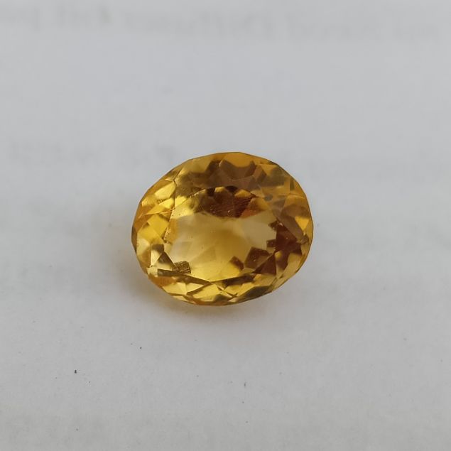 Yellow Citrine 4.2 Carats