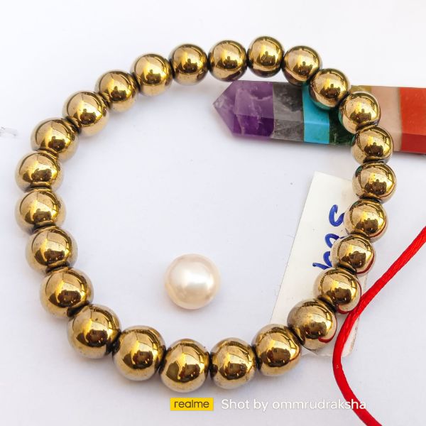 Picture of Golden Hematite bracelet