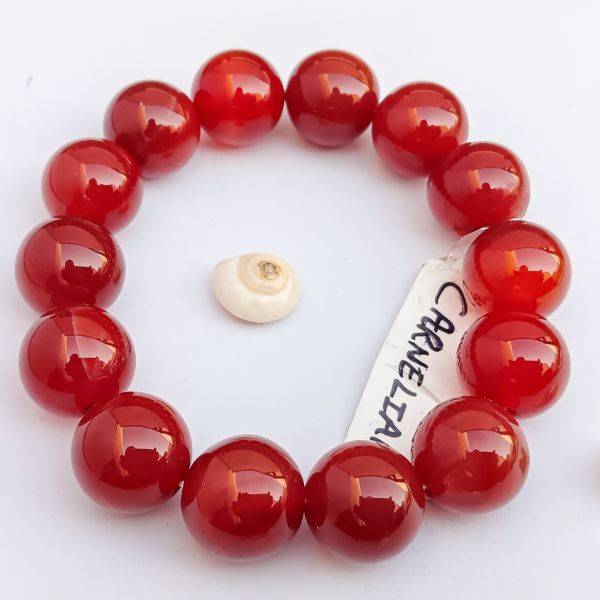 Picture of Carnelian bracelet 14mm