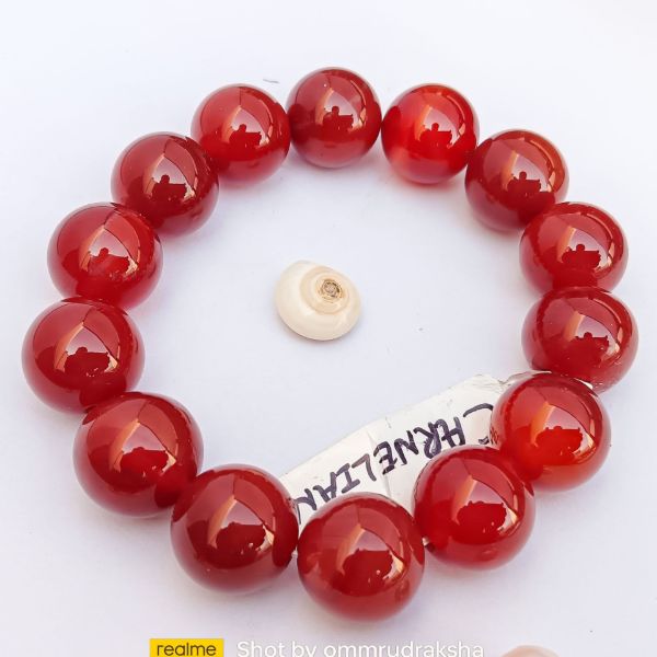 Picture of Carnelian bracelet 14mm