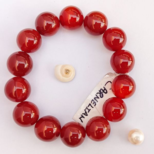 Picture of Carnelian bracelet 14mm