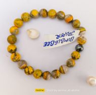 Picture of Bumble bee Jasper bracelet
