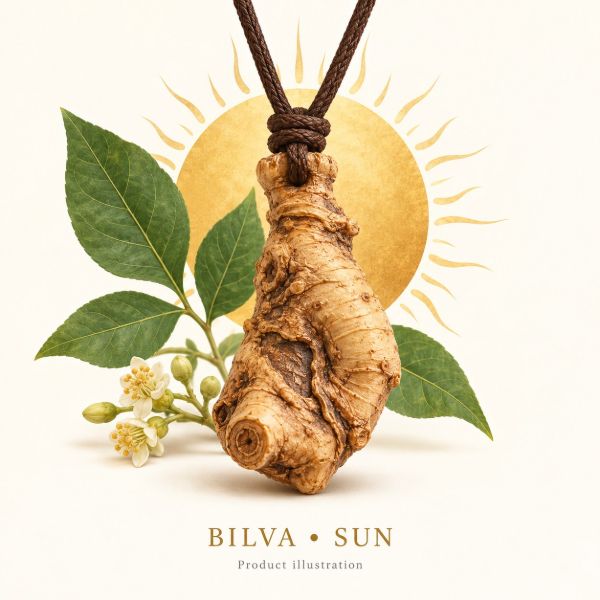 Bilva (Bael) Root Pendant for Sun