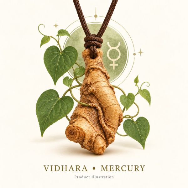Vidhara Root Pendant for Mercury