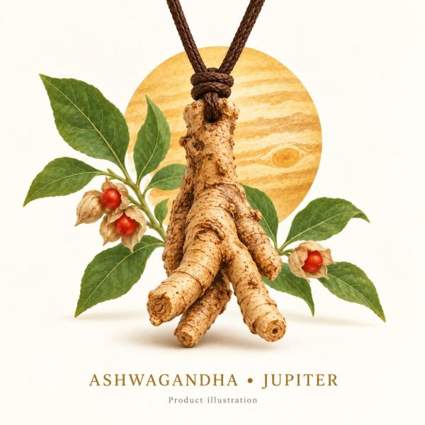 Ashwagandha Root Pendant for Jupiter