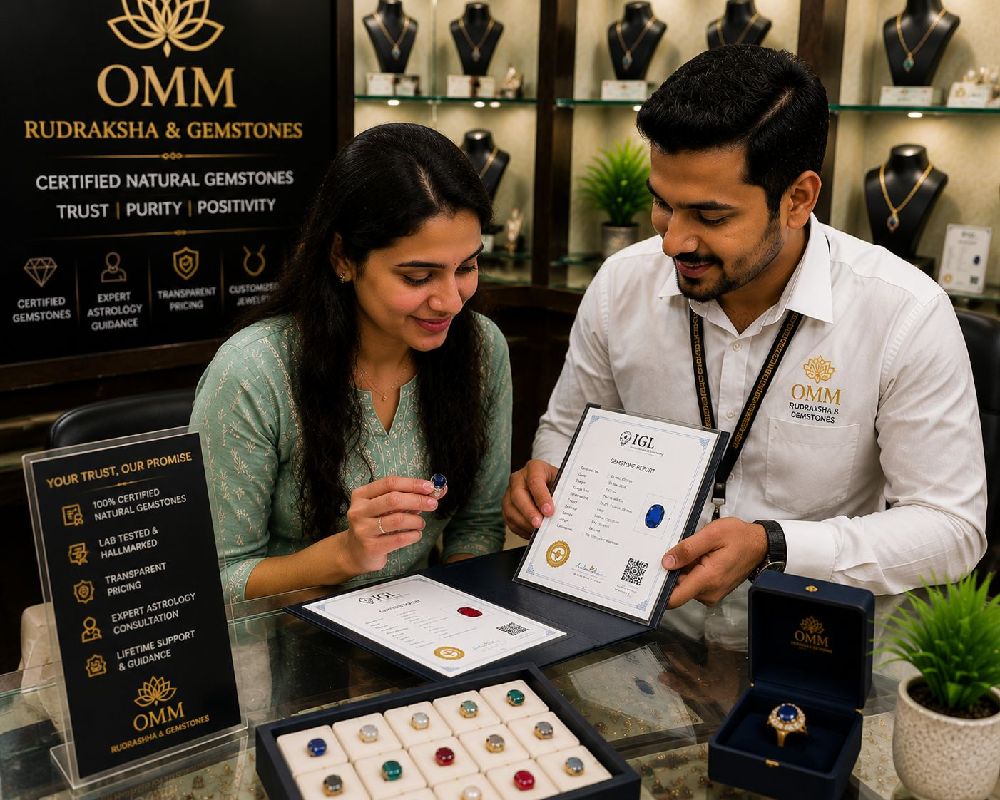 Certified gemstone trays with customer reviews
