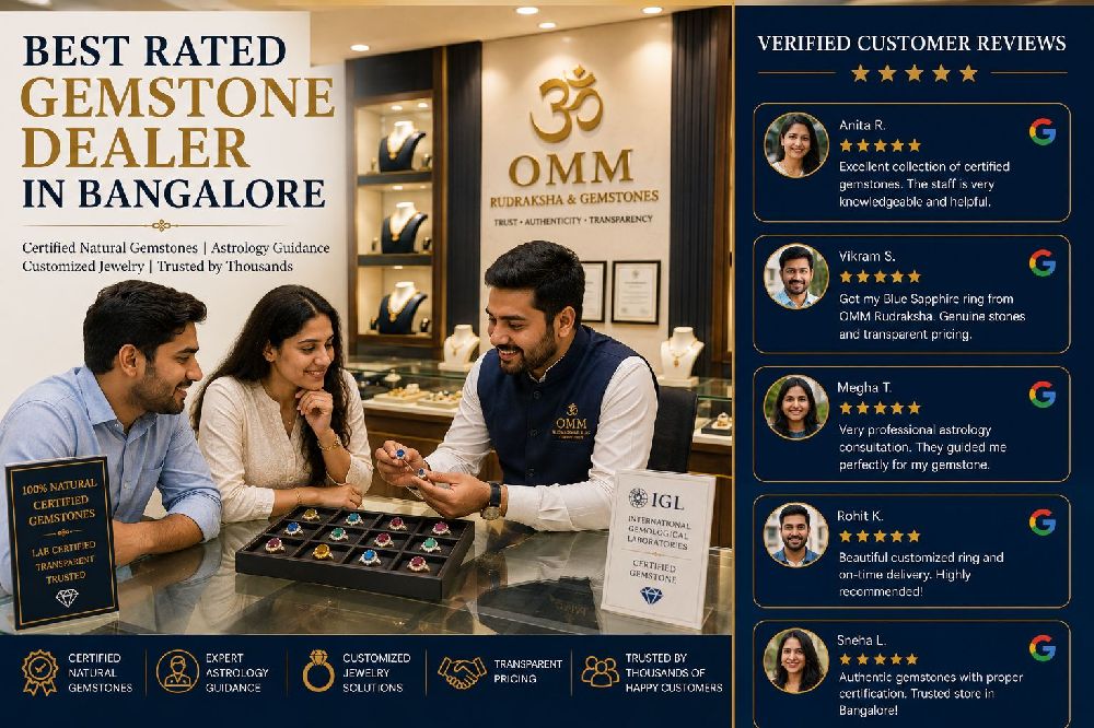 Customer testimonials for gemstone dealer in Bangalore