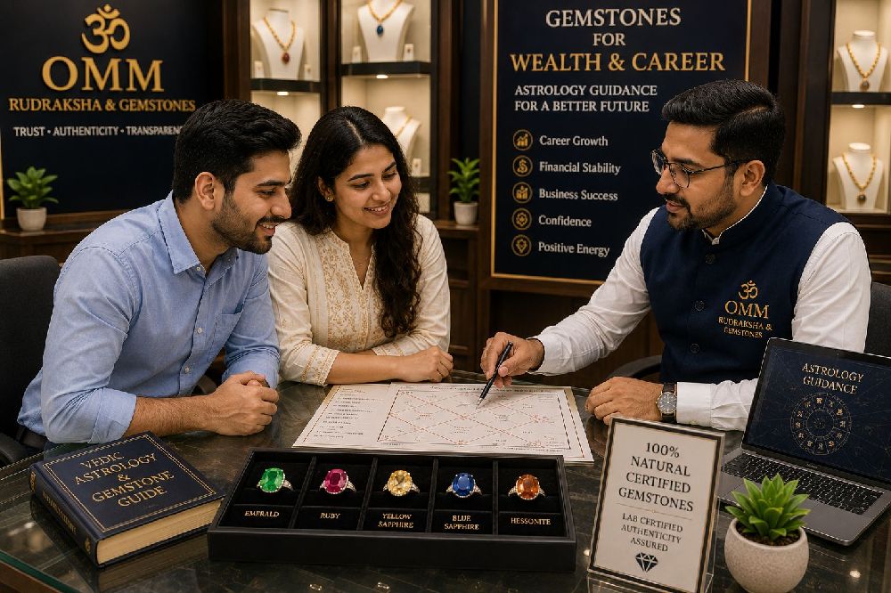 Astrology consultation for wealth and career gemstones