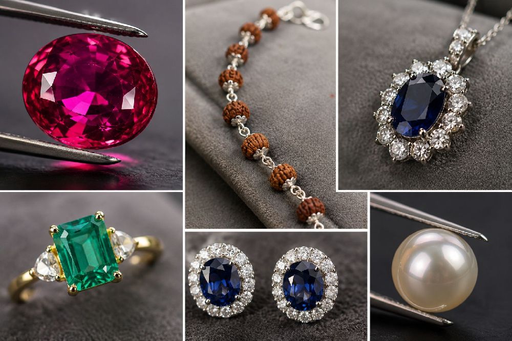 Closeup gemstone photography and lighting setup