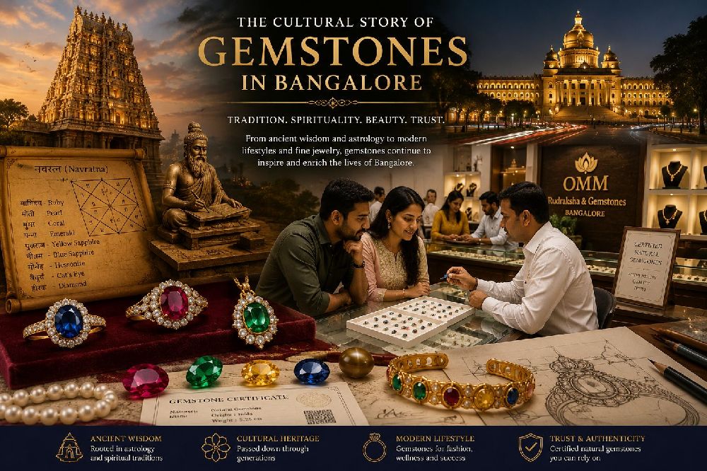 Gemstone cultural storytelling and jewelry in Bangalore