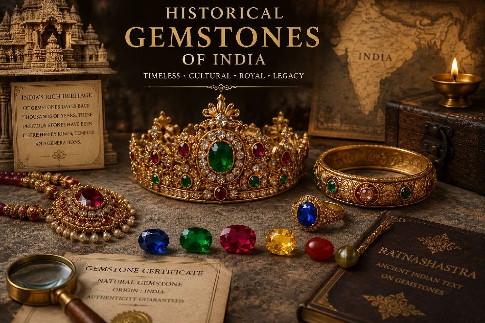 Customers exploring gemstone culture in Bangalore