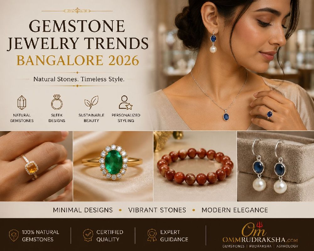 Latest gemstone jewelry trends in Bangalore 2026