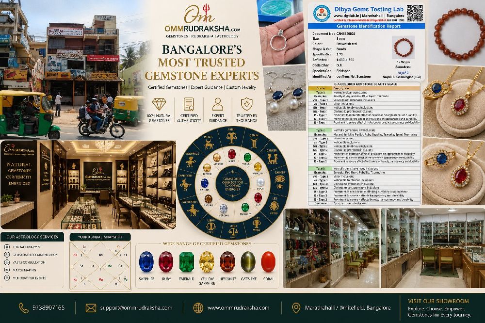Gemstone shop near Whitefield Bangalore