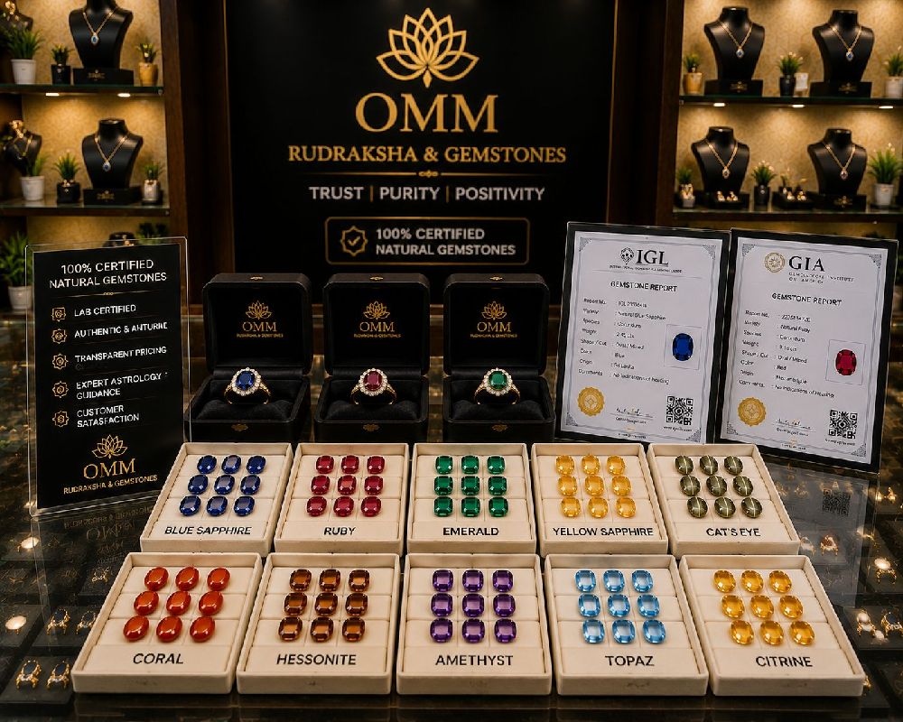 Certified gemstone trays near Whitefield Bangalore