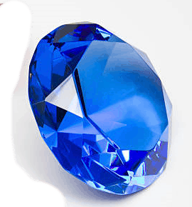 blue sapphire gemstone